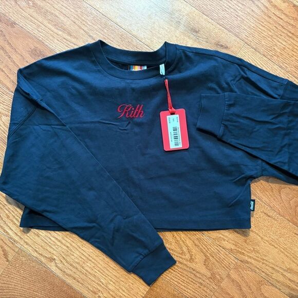 Kith Tops - KITH X COCA COLA Surf club long sleeve crop sz XSmall XS New NWT